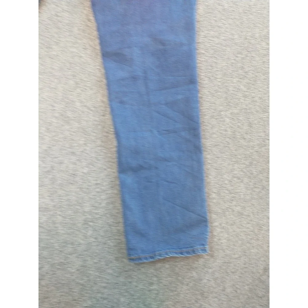 Levi Strauss Mens Straight Leg Jeans Blue Medium Wash WaterLess 38x31
